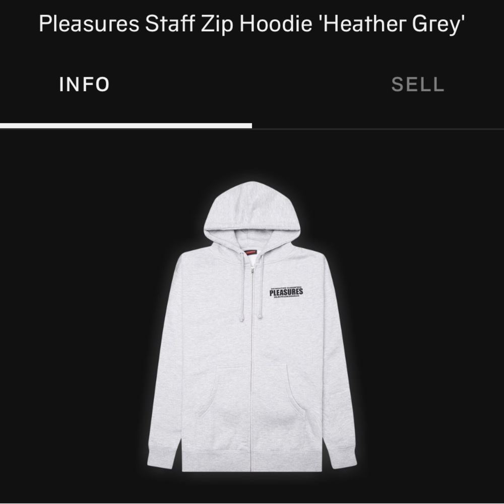 Pleasures Staff Full Zip Hoodie 🔥🔥